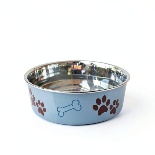 Loving Pets Bella Bowl Stainless Steel Dog Food Bowl-5