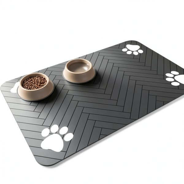 DK177 Dog Feeding Mat Absorbent Anti Slip Pet Supplies-0