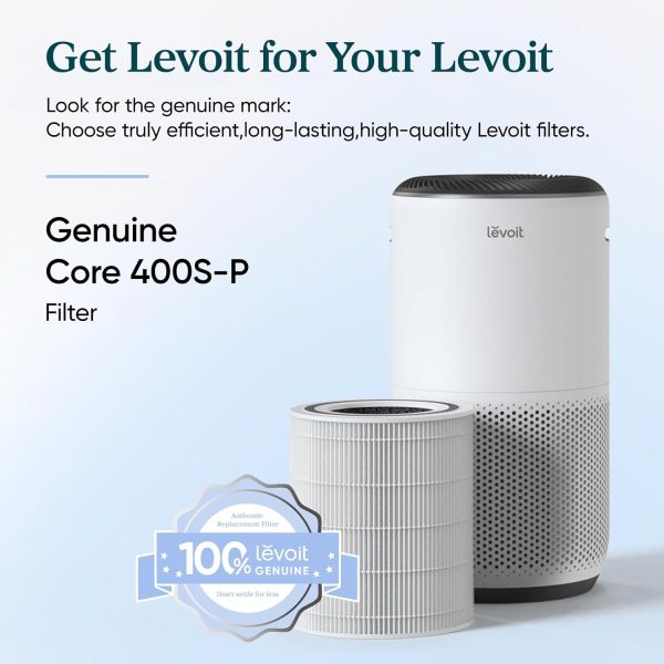 LEVOIT Air Purifier Filter H13 HEPA Ultra Quiet 26dB-2