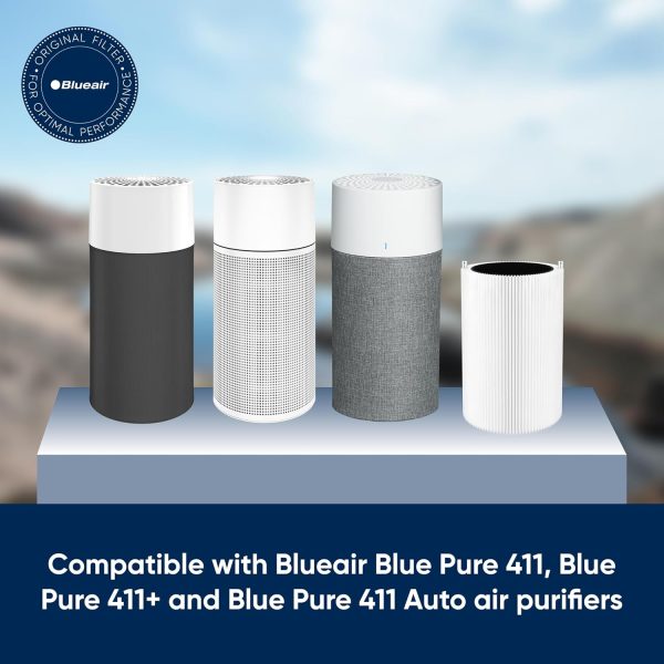 BLUEAIR Air Purifier Filter 411 Genuine Carbon AHAM-1