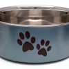 Loving Pets Bella Bowl Stainless Steel Dog Food Bowl-0