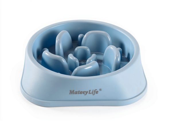 MateeyLife Slow Feeder Dog Bowl Puzzle Design Non Slip Base-2