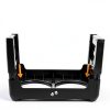 COMESOON Adjustable Dog Bowl Stand Stainless Steel Bowls-5