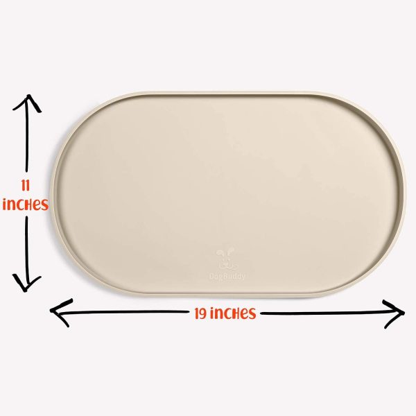 DogBuddy Silicone Pet Food Mat Waterproof Easy Clean-8