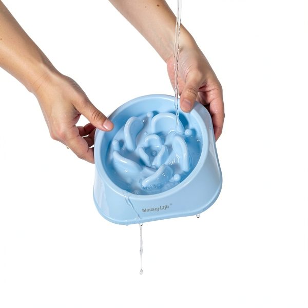 MateeyLife Slow Feeder Dog Bowl Puzzle Design Non Slip Base-6