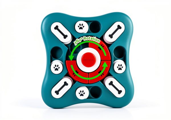PETSTA Dog Slow Feeder Puzzle Toy Mental Stimulation-3