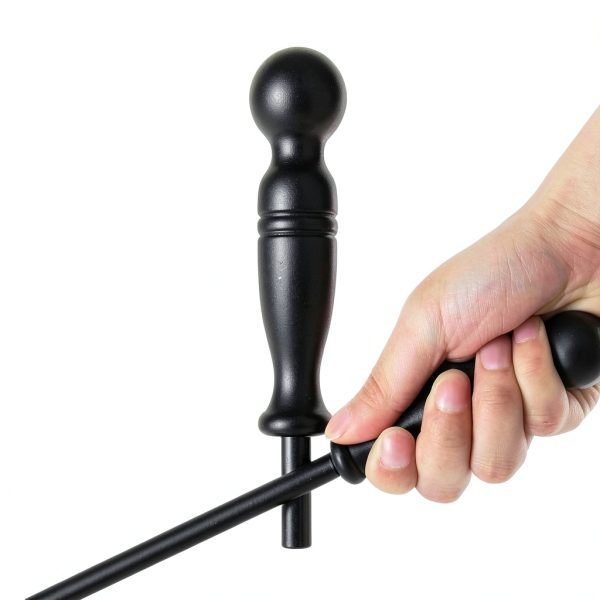 Gtongoko Fireplace Tool Set Iron Antique Black Home-4