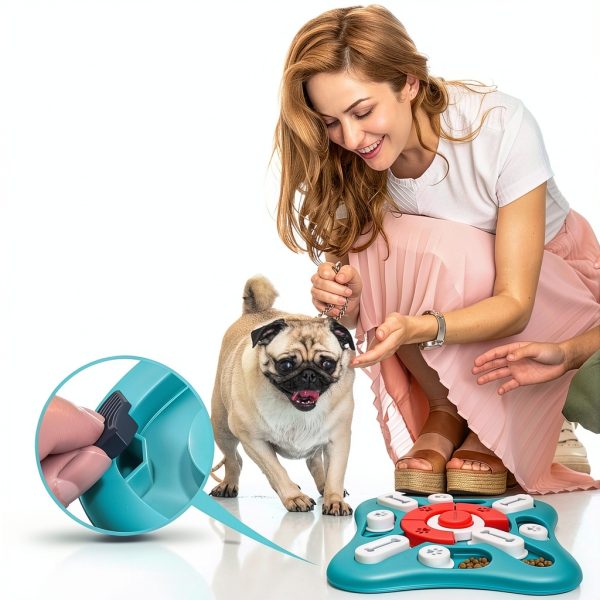 PETSTA Dog Slow Feeder Puzzle Toy Mental Stimulation-5