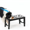 XiaZ Adjustable Dog Bowl Stand Stainless Steel Large Breed-2