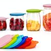 Yobbai Pet Food Can Lids Airtight Silicone Reusable Covers-1