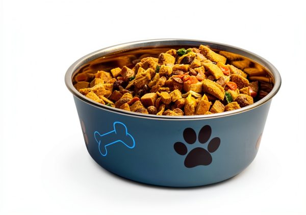Loving Pets Bella Bowl Stainless Steel Dog Food Bowl-1