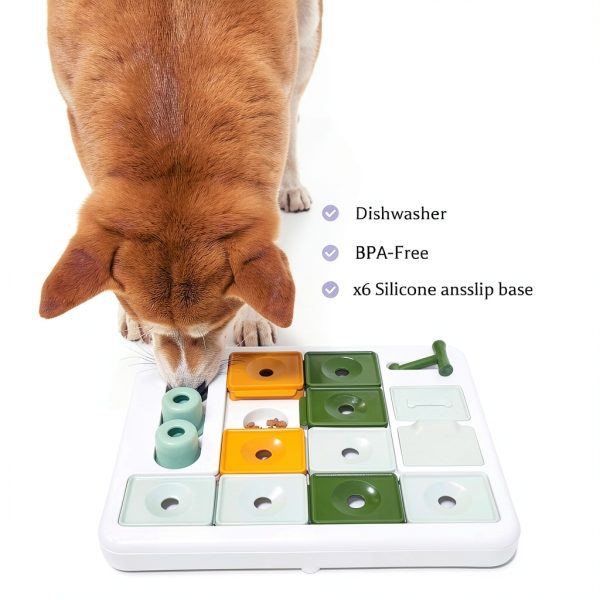 Barkwhiz Dog Slow Feeder Puzzle Toy Four Challenges Safe-3