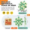 KADTC Dog Puzzle Toy Slow Feeder Three Levels Green Blue-2