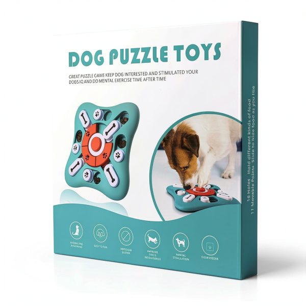 PETSTA Dog Slow Feeder Puzzle Toy Mental Stimulation-6
