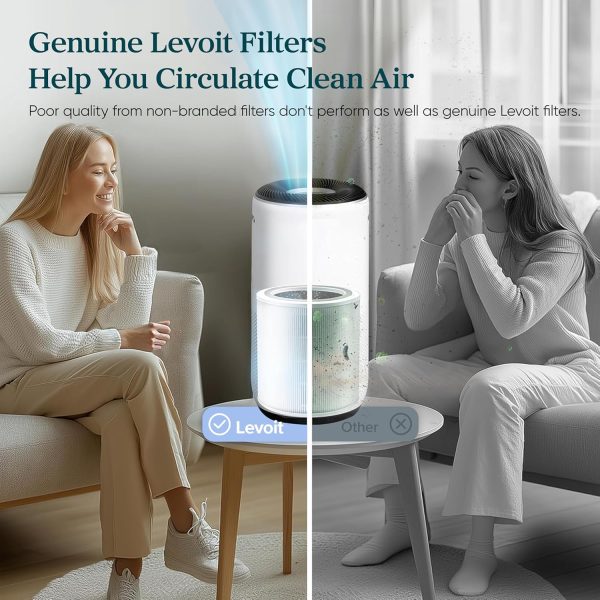 LEVOIT Air Purifier Filter H13 HEPA Ultra Quiet 26dB-1
