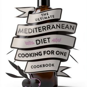 Mediterranean Low Fat Cookbook for One by Adams Media – 222‑Page-0