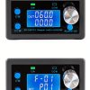 CNC Stepper Motor Controller (Driver Needed), PEMENOL DC 5-30V, 1/128 Microstep Resolution, Adjustable Speed, Angle, Delay & Direction, LCD Display – Compatible with NEMA 17/23 Motors-5