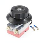 uxcell NC 250V 16A 50-300C Temperature Control Switch Capillary Thermostat for Oven Refrigerator Heater, 2m, with 2 Screws&2 Crimp Terminals-0