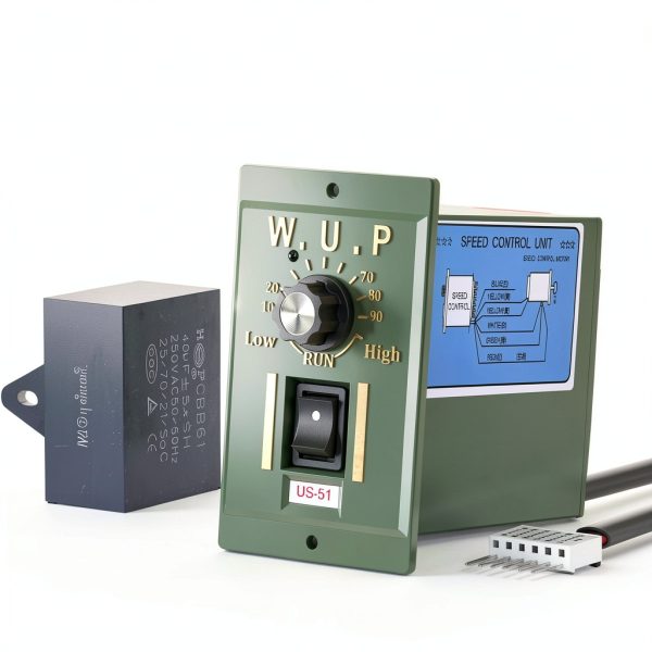 High Torque AC Motor VQP 250W Gearbox with Speed Controller-2