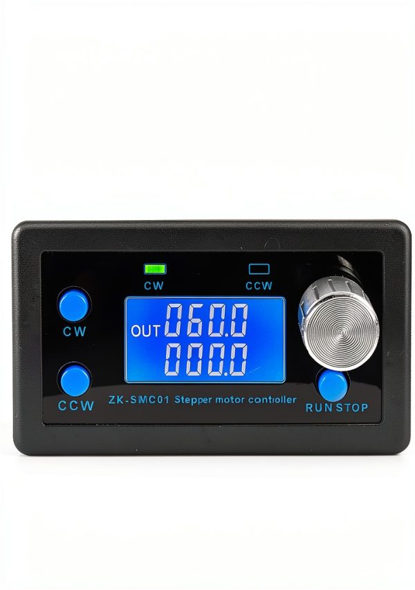 CNC Stepper Motor Controller (Driver Needed), PEMENOL DC 5-30V, 1/128 Microstep Resolution, Adjustable Speed, Angle, Delay & Direction, LCD Display – Compatible with NEMA 17/23 Motors-2
