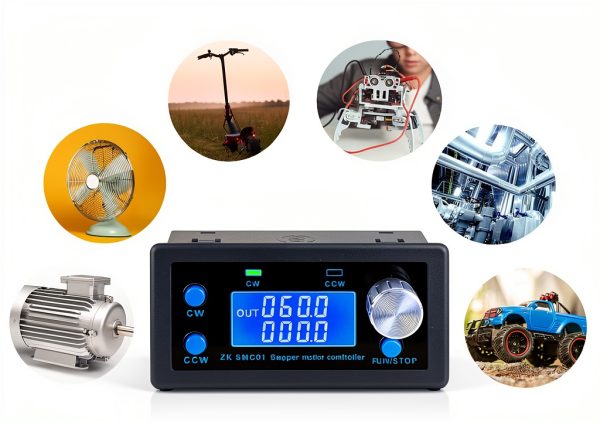 CNC Stepper Motor Controller (Driver Needed), PEMENOL DC 5-30V, 1/128 Microstep Resolution, Adjustable Speed, Angle, Delay & Direction, LCD Display – Compatible with NEMA 17/23 Motors-7