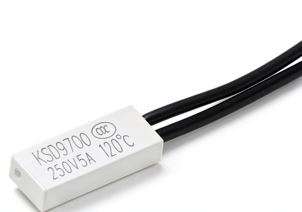 uxcell Normally Close Temperature Switch 120°C 5A Thermostat-1
