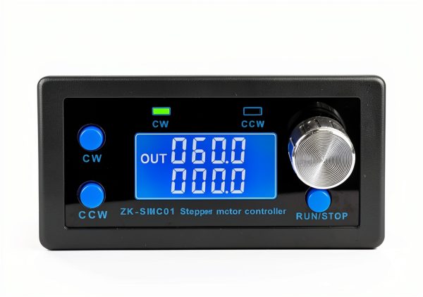 CNC Stepper Motor Controller (Driver Needed), PEMENOL DC 5-30V, 1/128 Microstep Resolution, Adjustable Speed, Angle, Delay & Direction, LCD Display – Compatible with NEMA 17/23 Motors-1