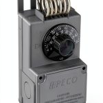 Peco TF115-001 NEMA 4X Line Voltage Thermostat Gray Industrial-0