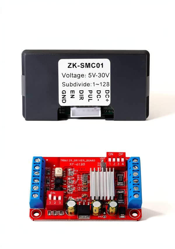 CNC Stepper Motor Controller (Driver Needed), PEMENOL DC 5-30V, 1/128 Microstep Resolution, Adjustable Speed, Angle, Delay & Direction, LCD Display – Compatible with NEMA 17/23 Motors-3