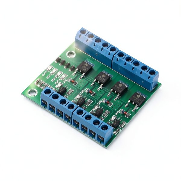 3pcs 4-Channel PLC Amplifier Circuit Board MOS FET PWM 3-20V to 3.7-27VDC 10A Driver Module-4