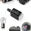 DC Motor Speed Controller Universal DC 12V 24V 10A Electronic Stepless Speed Regulator Switch for Car Truck Fan Heater Control-5