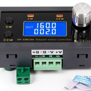 Stepper Motor Driver Controller for Nema 17 23 34 Stepper Motor Forward/Reverse Pulse Speed Controller DC 10V-30V 6.6A 1/64 Micro-Step Resolutions for 42 57 86 Stepper Motor TTL Serial Communication-0