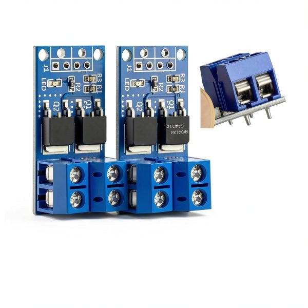 6 PCS Dual MOSFET Trigger Switch Drive Module, DC 5-36V Motor Speed-4