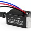 DC Motor Speed Controller Universal DC 12V 24V 10A Electronic Stepless Speed Regulator Switch for Car Truck Fan Heater Control-4