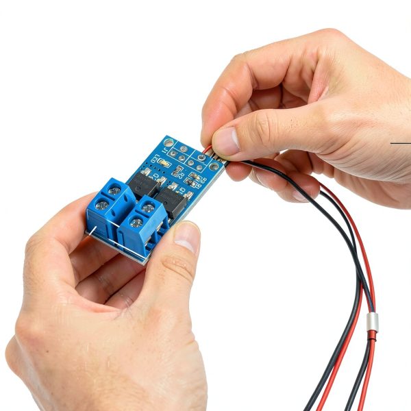 6 PCS Dual MOSFET Trigger Switch Drive Module, DC 5-36V Motor Speed-3