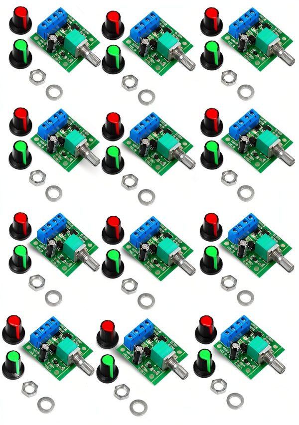 hiBCTR PWM Low-Voltage Motor Speed Controller 1803BK/1803B 2A Output-0